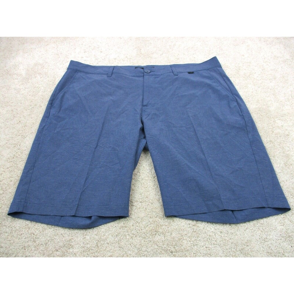 Travis Mathew Shorts Mens 40 Blue Performance Stretch Chino Golf Golfing 40x11 - Picture 1 of 8